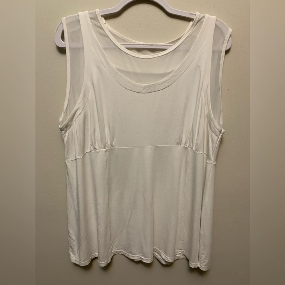 Blue Sky Rhine White Tank